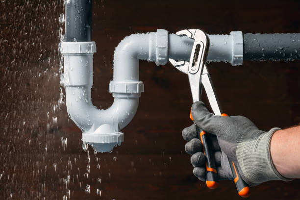 Professional Plumbing technician working in China Village, ME